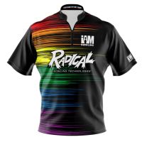 2023 NEW   Radical DS Bowling POLO POLO shirt - Design 2145-RD 3D Polo POLO shirt  (Contact online for free design of more styles: patterns, names, logos, etc.)