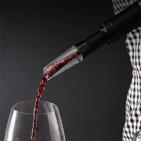 Household Red Wine Aerator Pour Premium Pourer Decanter Spout Wine Pourers Wine Stoppers for Home Party Family Christmas Gift Bar Wine Tools