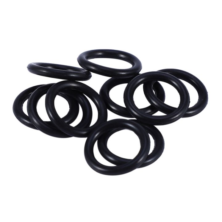 10-pcs-black-rubber-oil-seal-o-shaped-rings-seal-washers