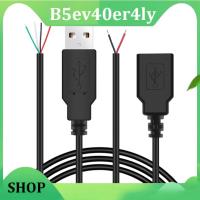 B5ev40er4ly Shop 5V USB Power Supply Cable 2 Pin USB 2.0 A Female Male 4 Pin Wire Jack Charger Charging Cord Extension Connector DIY