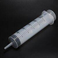 【CC】 1pc New 250ml Large Capacity Plastic Disposable Syringe Inlet Measuring Injection