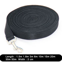 1.5 1.8 3 6 10 15 20 30 50M Solid Dog Leash For Large Dogs Puppy Walking Training Lead Rope Big Dog Nylon Rope Long Leashes