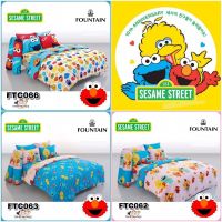 Flash Sale Founn ผ้าปู (ไม่รวมผ้านวม) เอลโม่ SESAME STREET ผ้าปูที่นอน ผ้าปูเตียง ลิขสิทธิ์แท้ FTC Bed Sheet บริการเก็บเงินปลายทาง สำหรับคุณ