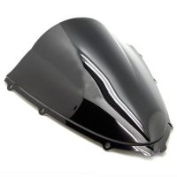 กระจกบังลมบอลลูนคู่กระจกรถจักรยานยนต์กระจกหน้าสำหรับ Kawasaki Ninja ZX14R ZZR1400 2006 2007 2008 2009 2010 2011 2012