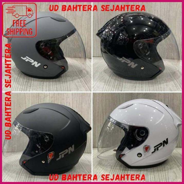 Helm Motor Half Face Standar Jpn Sni Dewasa / Helm Sni Murah Terbaik