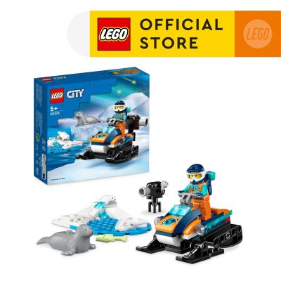 LEGO City 60376 Arctic Explorer Snowmobile Building Toy Set (70 Pieces)