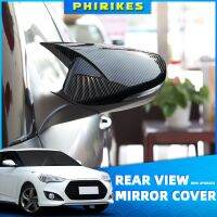 ขอบผ้าคลุมกระจกมองหลังตกแต่งรถภายนอกสำหรับ Hyundai Elantra Veloster 2011-2015เคสดั้งเดิมพร้อมโมเดลสัญลักษณ์เลี้ยว