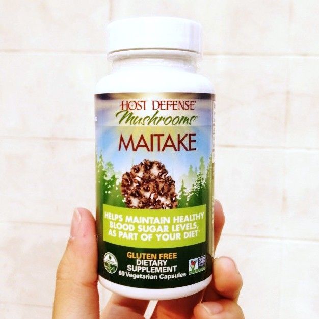 เห็ดไมตาเกะออแกนิค-host-defense-organic-maitake-mushrooms-60-vegetarian-capsules-fungi-perfecti-เห็ดไมทาเกะ