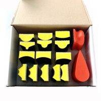 Karlux ชุดบล็อคมือ 16ชิ้น สำหรับรองขัดกระดาษทราย Sanding Blocks 16pcs