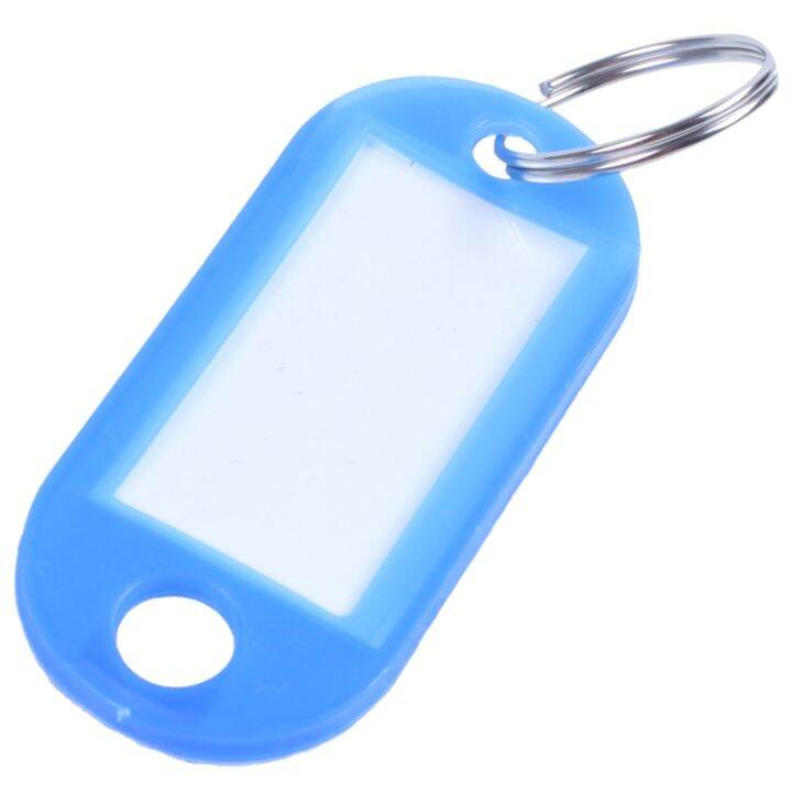 20-pcs-key-id-label-tags-split-ring-keyring-keychain-blue