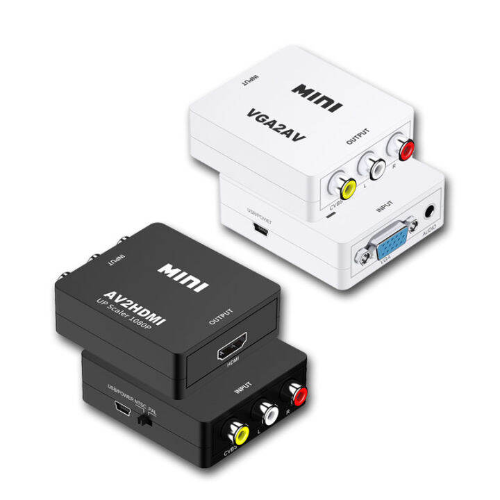 Hdmi to AV threecolor settop box connected to old TV av connected to