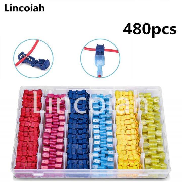 T Tap Wire Connectors Self Stripping Quick Splice Electrical Wire