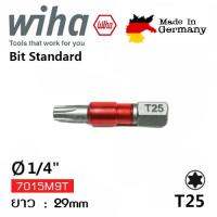 WIHA ดอกไขควงปาก TORX  T25 x 25mm Order No.38216