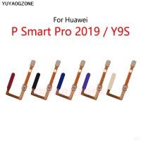 Home Button Fingerprint Scanner Touch ID Menu Return Sensor Flex Cable For Huawei P Smart Pro 2019 / Y9S