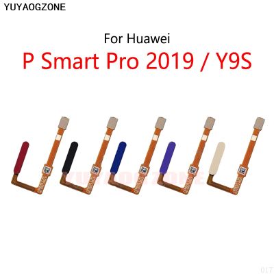 Home Button Fingerprint Scanner Touch ID Menu Return Sensor Flex Cable For Huawei P Smart Pro 2019 / Y9S
