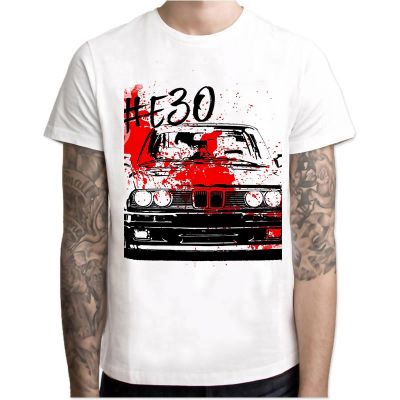 New Arrival Cool Automotive Car Turbo E30 Men T Anime Tshirts Tee Homme Tshirt Men Clothing Q4