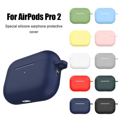 Silicone Earphone Cases For Apple For Airpods Pro 2 Case Protective Bluetooth Wireless Earphone Cover For Apple For Air Pods Box Headphones Accessorie