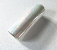 Holographic foil transparent Crystal point pattern stamping foil hot press on paper or plastic transfer film Fax Paper Rolls