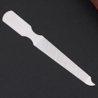 10pcs Dual Sided Stainless Steel Metal Nail Art File Manicure Pedicure Tool