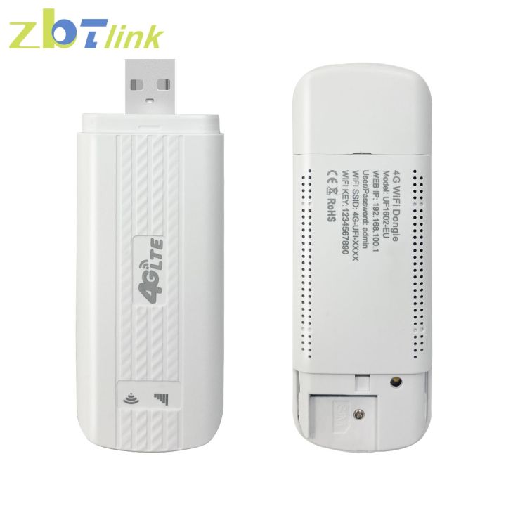 Zbtlink Unlocked Mobile Usb 4g Lte Modem Wireless Dongle Wifi Router 150mbps With Sim Card Slot 5612