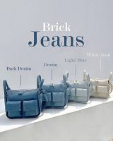 ?ส่งฟรี? Brick Jeans Bag กระเป๋าสะพายข้าง ผ้ายีนส์ Denim ทรงสวย  มาแรง