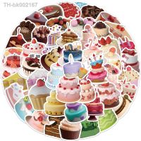 ✶❁ 50pcs Cream Cake Waterproof Stickers for Wall Bike Helmet Book PhoneCase