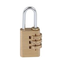 ✨ฮิตสุด✨ กุญแจรหัส 3DIGIT 21 มม. กุญแจคล้อง COMBINATION PADLOCK 3-DIGIT 21MM