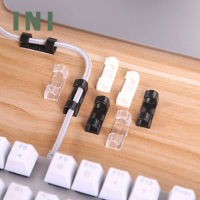 INI 20Pcs Wire Storage Clips Buckle Securing Cable Clamp Data Line Finishing Organizer New