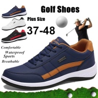 New Golf Giày Trọng Lượng Nhẹ Của Đàn Ông Giày Giày Golf Không Thấm Nước Thoáng Khí Chống Trượt Giày Golf Giày Mens Cộng Với Kích Thước 37-48 thumbnail