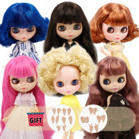 ICY DBS Blyth doll No.3 glossy face oily bobo hair natural skin joint body 16 BJD special price toy gift