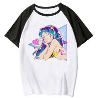 Urusei Yatsura Tee ผู้หญิง streetwear เสื้อยืดญี่ปุ่นหญิง y2k เสื้อผ้า