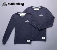 Rudedog เสื้อยืดแขนยาวหญิง รุ่น Basic สีเทาดิน (ราคาต่อตัว)