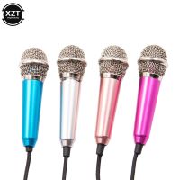 Handheld Mic Portable Mini 3.5mm Stereo Studio Speech Mic Audio Microphone For the Smart mobile Phone Desktop Accessories