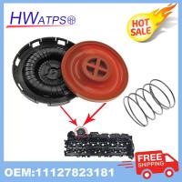 HWATPS สำหรับ BMW E90 F30 F80 E93 E92 F34 E91 F33 F83 F32 F10 F07 F11 X4 X5ใหม่ฝาครอบวาล์วพีวีซีหัวกุญแจ11127823181