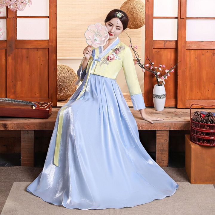 【New Arrival】 2022 New Traditional Korean Hanbok Clothing For Women ...