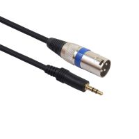 3m/9.84ft 3.5mm Stereo Male Plug to 3 Pin XLR Male Mic Audio Cable