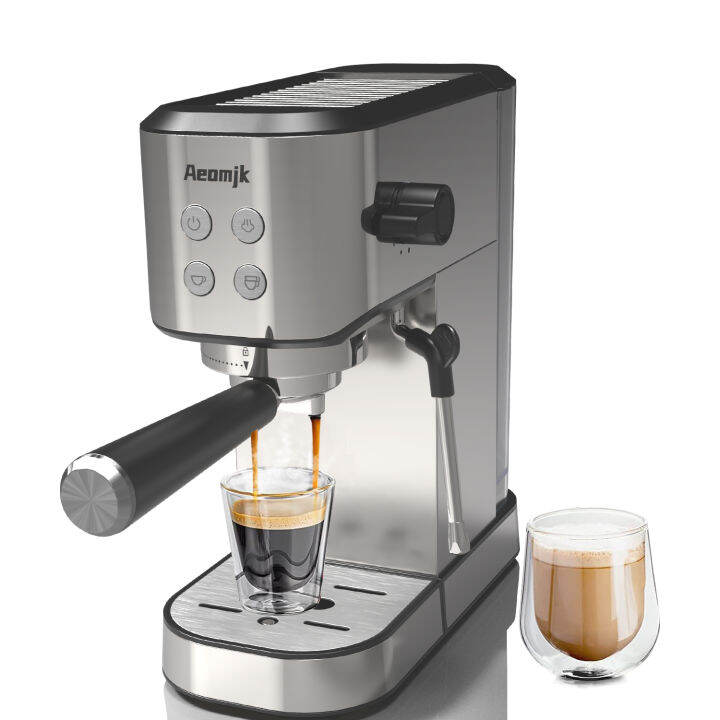 Aeomjk Professional grade Espresso machine 20bar extraction system ...