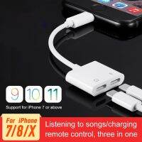 【HOT】 Charger iPhone 8Pin to 2 Audio amp;Charging 14 13 Charging