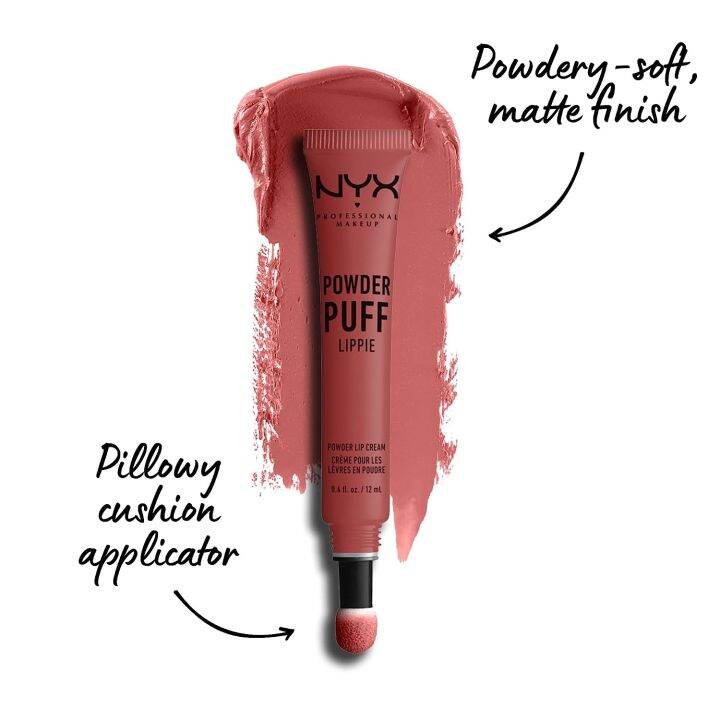 NYX Powder Puff Lippie Lip Cream Liquid Lipstick Lazada.co.th