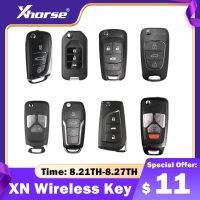 【528 LKHWLGL CAR ร้อน】❧1/3ชิ้น XHORSE XN XNDS00EN กุญแจรีโมตไร้สายอเนกประสงค์ XNBU01EN XNHO00EN XNHY02EN XNAU01EN XNFO01EN กุญแจ XNAU02EN XNTO00EN