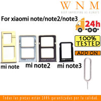 สำหรับ Xiaomi Mi Note 2 3ถาดซิมการ์ดสำหรับ Note3 Note2 Mi Note ที่ใส่ซิมช่องเสียบบัตรตัวอ่านกระเป๋าเก็บบัตรช่อง SD ส่วนอะไหล่อะแดปเตอร์