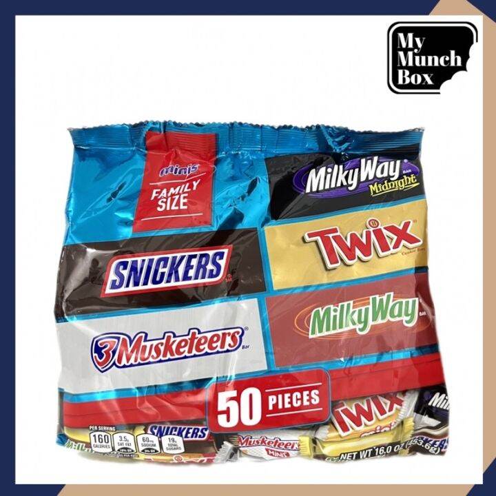 Mars Minis 50pcs Assorted Imported Chocolates Lazada PH
