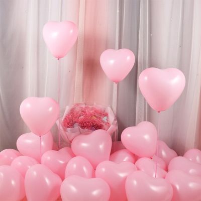 10/20pcs 10Inch Red Macarons Heart Shape Latex Balloon Birthday Party Decorations Wedding Decorations Kids Shower Globos Balloons