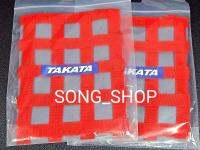 บังแดด takata สีแดง สีสด ไม่ซีดง่าย (คู่ละ (2ชิ้น))