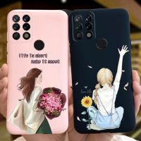 เคสสำหรับ LD7j LD7 Tecno ซิลิโคนนิ่มสำหรับที่ปิดหลังโทรศัพท์มือถือ Tecno Pova