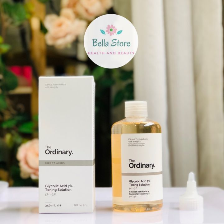 Toner Tẩy Da Chết Aha The Ordinary Glycolic Acid 7 Toning Solution