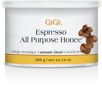 ของแท้! GiGi Espresso All Purpose Honee Wax เอสเปรสโซ ออล เพอร์โพส ฮันนี่ แว็กซ์ (ใช้ร่วมกับแถบผ้า แว็กสำหรับมืออาชีพ)