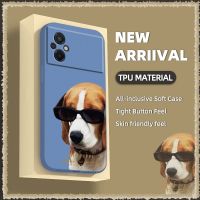 cute Simplicity Phone Case For Xiaomi Poco M5 4G Lens package Solid color Lens bump protection Liquid silicone shell