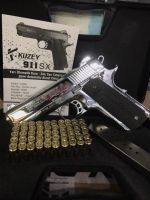 แบลงค์กัน KUZEY 1911 9 mm. P.A.K. ขนาด 5 นิ้ว ลาย S70 ด้ามG10 !!!แถมฟรีลูก 50 นัด!!!  สำหรับถ่ายทำภาพยนตร์