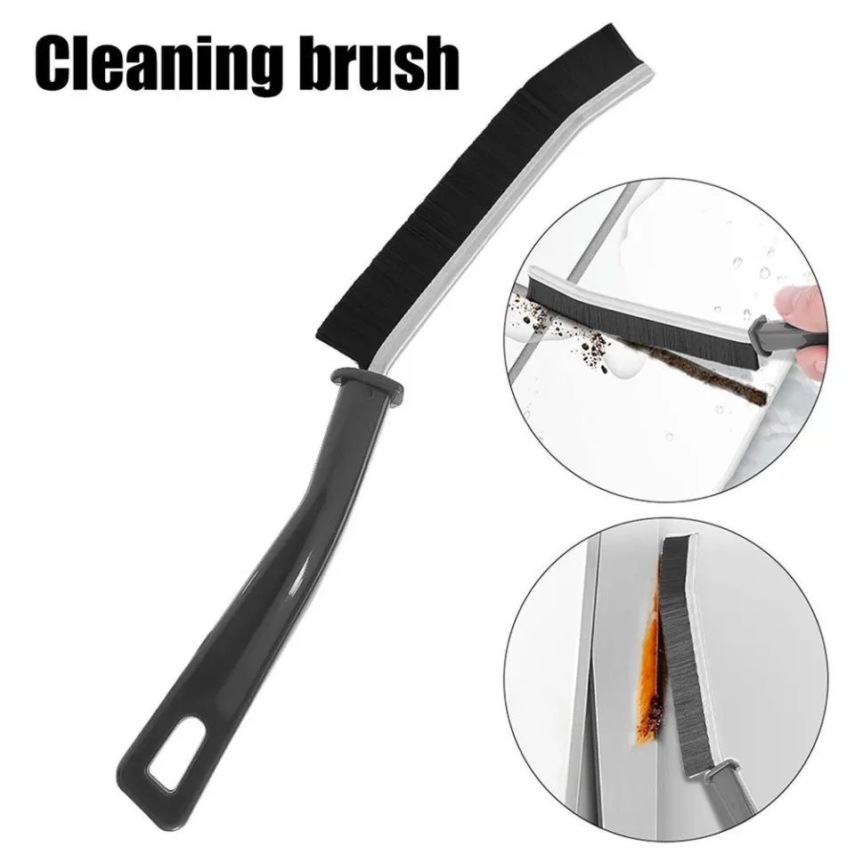 2Pcs Crevice Gap Cleaning Brush, Hard Bristle Brushes for Small Spaces  Cleaning